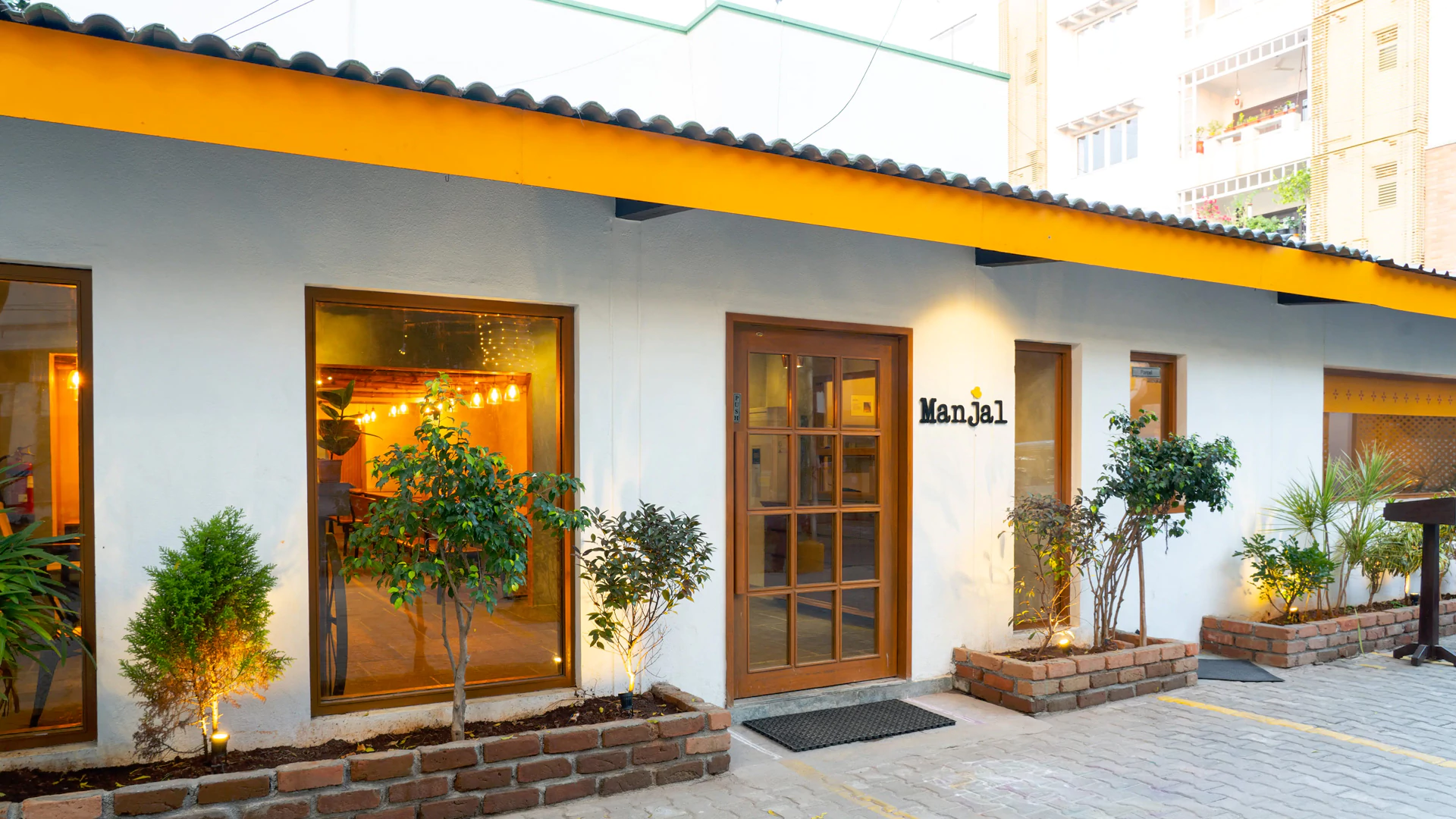 Manjal Restaurant Renovation and Interior Design Project in Alwarpet Chennai